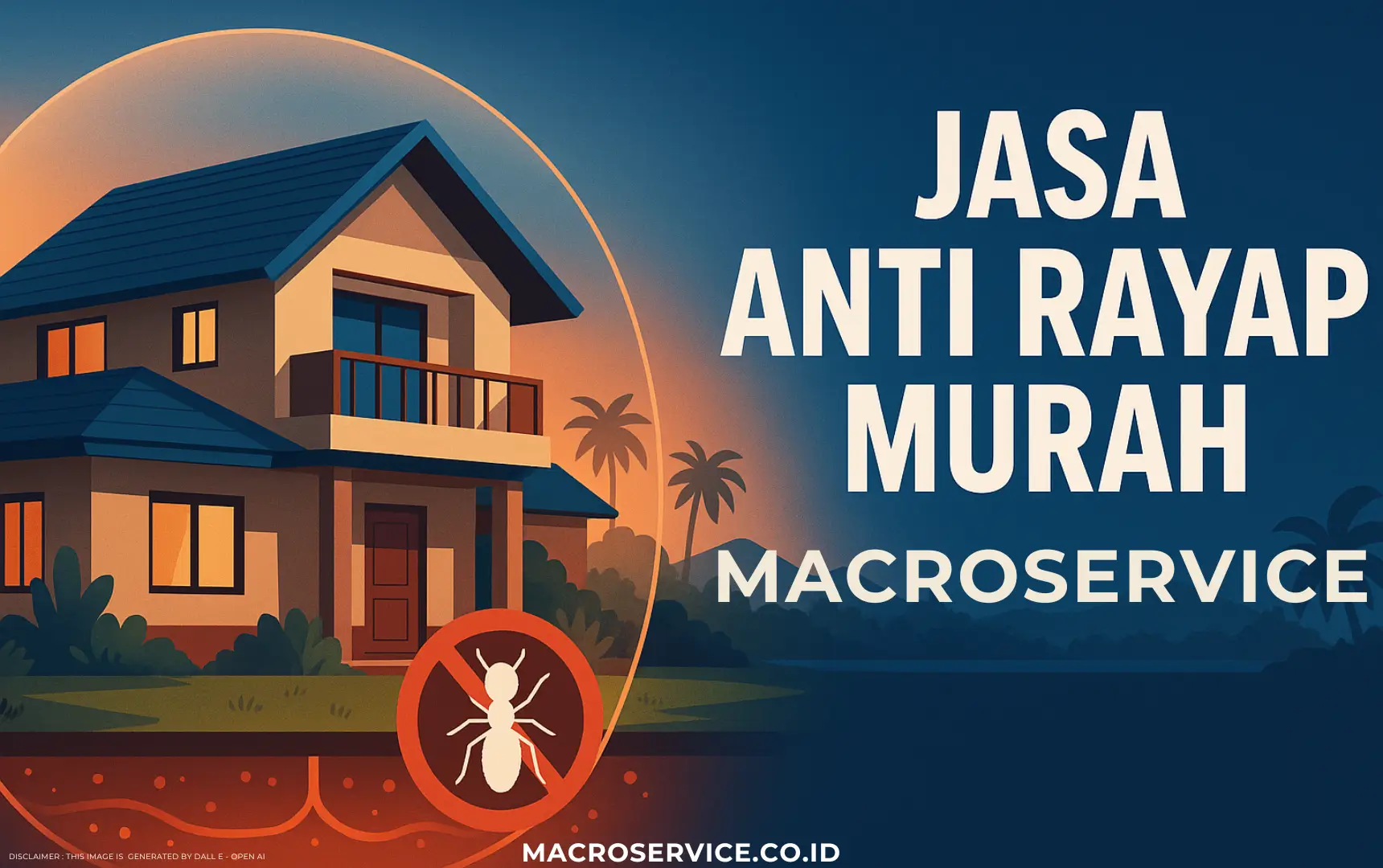 Jasa Anti Rayap Manado Murah | Garansi 3-5 Tahun | Macroservice 2 werr