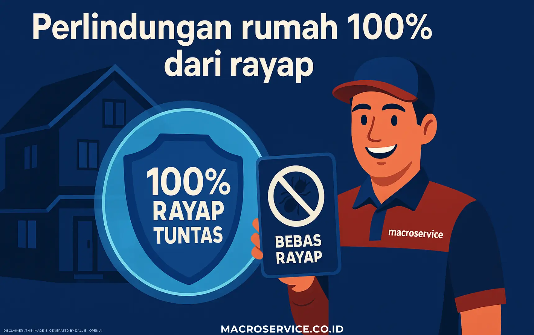 rumah baru harus di anti rayap