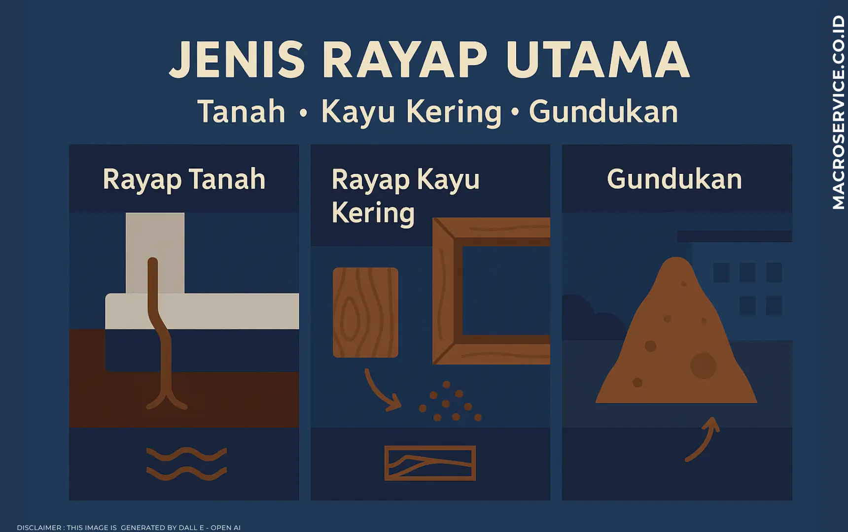 Habitat Rayap di Indonesia: Panduan Lengkap untuk Pemilik Rumah & Pengelola Gedung 1 jenis rayap