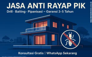 jasa anti rayap PIK