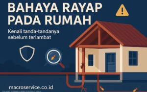 bahaya rayap pada rumah