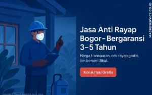 Jasa anti rayap bogor
