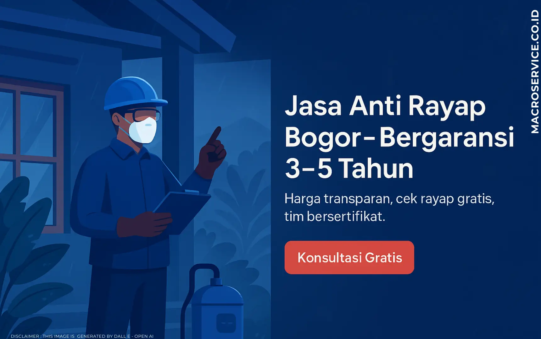 Jasa anti rayap bogor