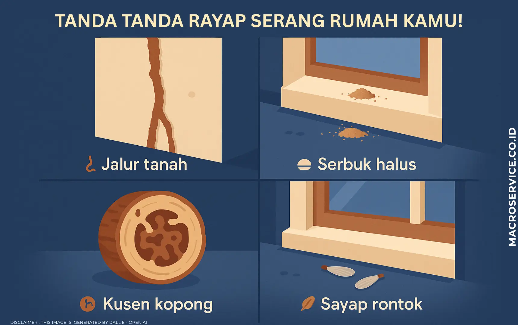 Jasa Anti Rayap Bogor Kota – Aman, Edukatif, Garansi 3 Tahun 1 Disclaimer This image is Generated by DaLL E Open AIwqqw
