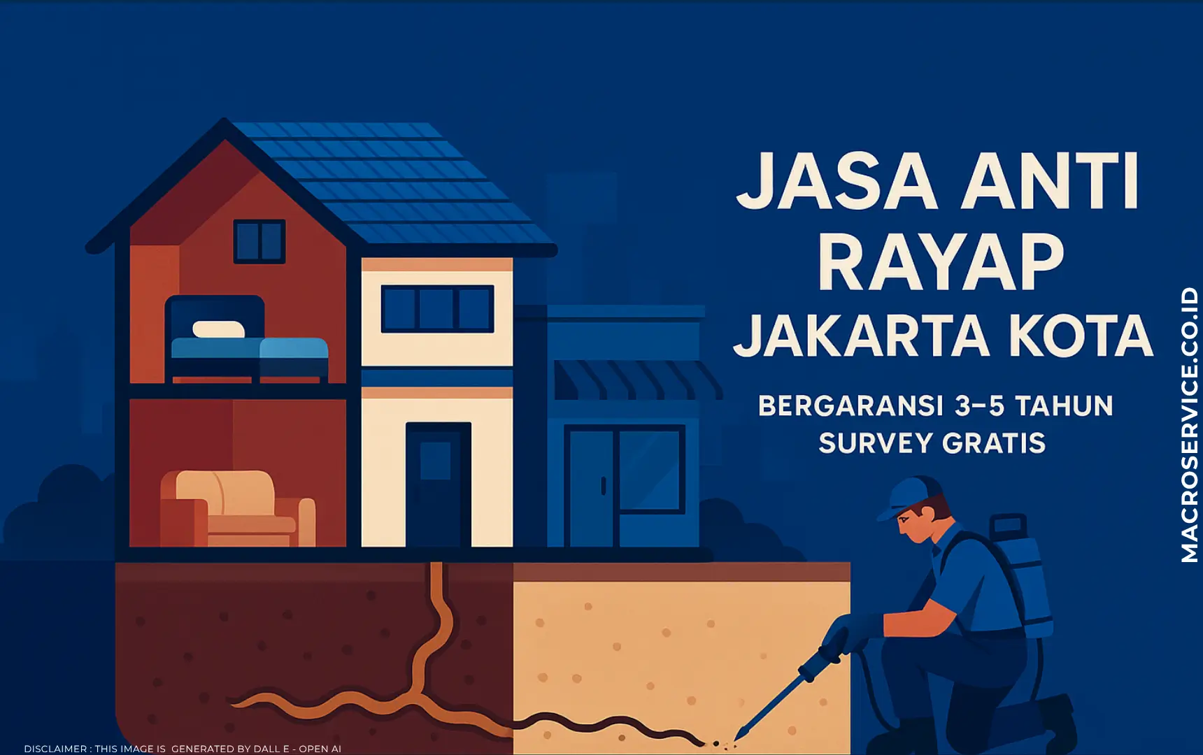 jasa anti rayap jakarta kota