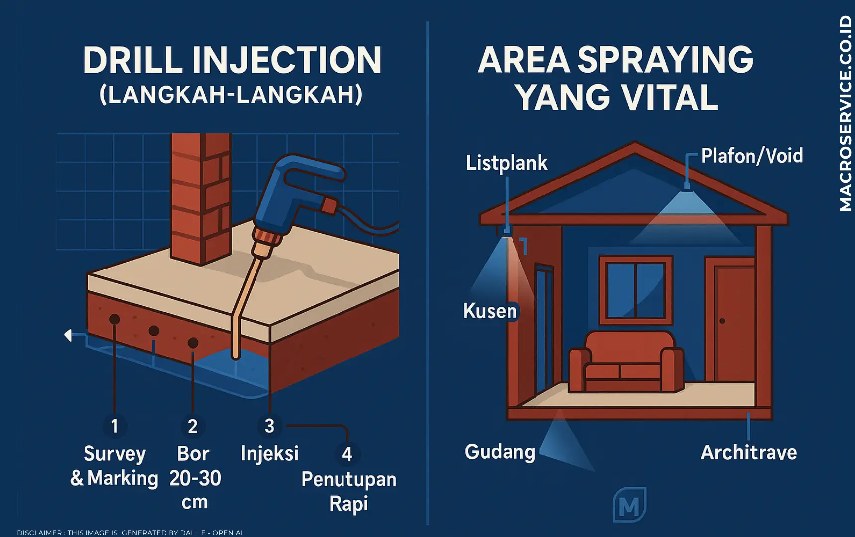 Jasa Anti Rayap Bogor Selatan – Aman, Cepat, Bergaransi 3 Tahun 1 rr