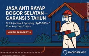 Jasa anti rayap bogor selatan