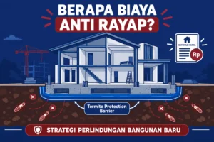 biaya anti rayap bangunan baru