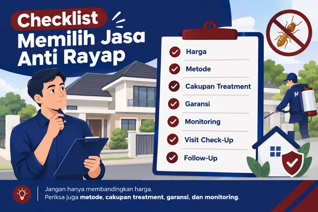 Garansi Jasa Anti Rayap: Apa Saja yang Termasuk? 3 kokok